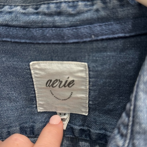 Aerie oversized denim - Picture 2 of 4